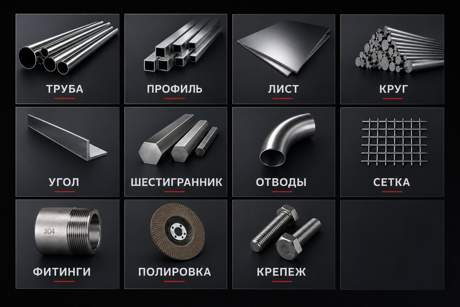Нержавейка.